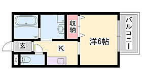 サンシャイン大塚  ｜ 兵庫県三木市大塚2丁目（賃貸アパート1K・1階・23.77㎡） その2