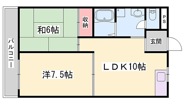 サニーハイム東出口 ｜兵庫県加東市社(賃貸アパート2DK・3階・49.68㎡)の写真 その2