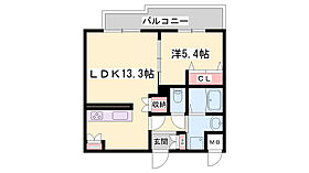 Diamond　Green  ｜ 兵庫県三木市志染町広野5丁目（賃貸アパート1LDK・3階・42.79㎡） その2