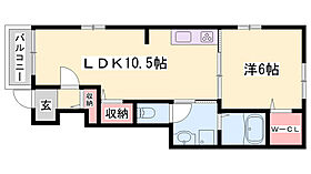 ヴィオラK・III  ｜ 兵庫県高砂市北浜町牛谷（賃貸アパート1LDK・1階・40.18㎡） その2