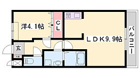 アシューレ  ｜ 兵庫県西脇市小坂町（賃貸アパート1LDK・1階・36.00㎡） その2