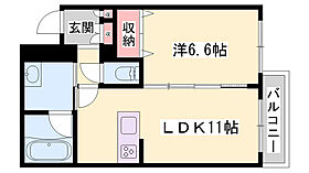 ヴィアソーレＹ  ｜ 兵庫県小野市中町（賃貸マンション1LDK・2階・44.00㎡） その2