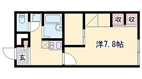 レナアバンス  ｜ 兵庫県加古郡播磨町二子（賃貸アパート1K・1階・23.18㎡） その1