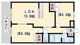 コンフォース  ｜ 兵庫県加古川市野口町良野（賃貸アパート2LDK・1階・54.00㎡） その2