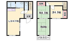 アシーネ加古川A  ｜ 兵庫県加古川市加古川町中津（賃貸アパート3LDK・1階・59.30㎡） その2