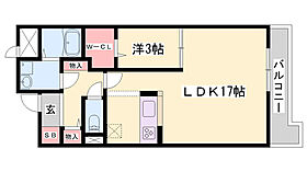 ヴァンエステート北在家  ｜ 兵庫県加古川市尾上町安田（賃貸マンション1LDK・3階・49.13㎡） その2