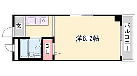 新在家ビル  ｜ 兵庫県加古川市平岡町新在家1丁目（賃貸アパート1R・3階・17.95㎡） その2