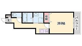 新在家AP西棟  ｜ 兵庫県加古川市平岡町新在家（賃貸アパート1K・1階・28.87㎡） その1