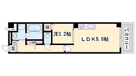 Eagle’s nest  ｜ 兵庫県加古川市加古川町南備後（賃貸マンション1LDK・3階・35.31㎡） その2