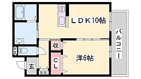 グリーンセント上中  ｜ 兵庫県加東市上中3丁目（賃貸アパート1LDK・3階・42.02㎡） その2