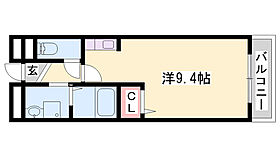 アビタシオン68  ｜ 兵庫県加古川市別府町新野辺（賃貸マンション1K・1階・25.22㎡） その2