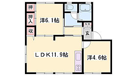 フレグランス古宮　A棟  ｜ 兵庫県加古郡播磨町古宮（賃貸アパート2LDK・1階・50.81㎡） その2