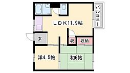 伊保高山ハイツI 2階