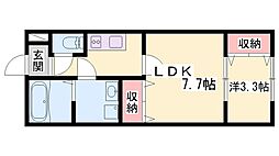 アプローズ加古川 4階/-