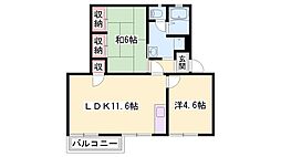 コートエスポワールB棟 2階