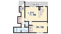 カーサ　イリーデ 1階