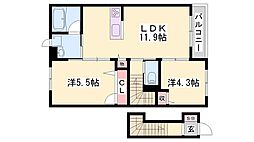 北条鉄道 播磨横田駅 徒歩18分