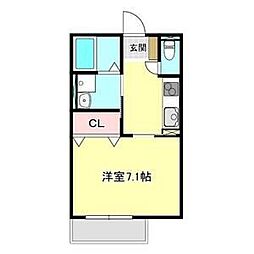 ロイヤルハイツ上本町 2階/-