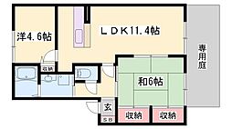 サンハイツ加古川II 1階/-