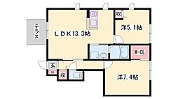 シャーメゾン中津 1階