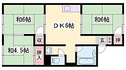 シャトレはりまE 1階