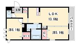 シャルムソレイユII番館 1階/-
