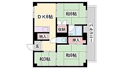 ビレッジハウス東二見 1階/-