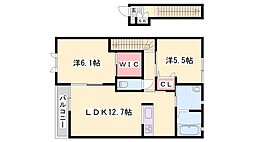 シャーメゾン新在家 2階