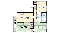 セファミ小野B棟 2階