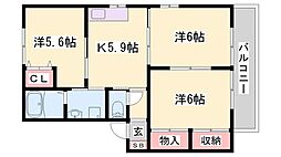フレグランス今市II A棟 2階