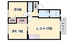 フォーレス・イン・西島 B棟 2階/-