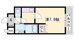 フラットワン 2階/-