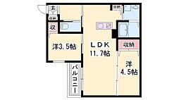 明石市硯町1丁目PJ 2階