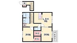 レイクヒル花園B棟 2階