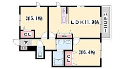 ルシール加古川 1階