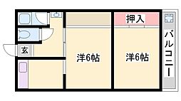 クレメアA棟 1階