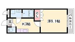 メルヴェール 2階/-