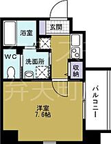 クリスタルグランツ大阪BAY  ｜ 大阪府大阪市港区弁天５丁目11-27（賃貸マンション1K・5階・24.34㎡） その2