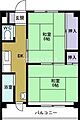 フクモトパークビュー3階4.8万円