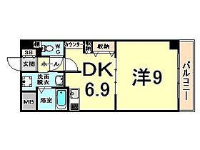 プロヴァンス  ｜ 兵庫県尼崎市水堂町３丁目（賃貸マンション1DK・4階・39.16㎡） その2