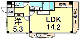 兵庫県西宮市門戸岡田町（賃貸マンション1LDK・2階・48.00㎡） その2