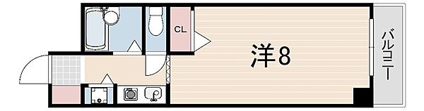 タケダビル95 ｜兵庫県西宮市津門呉羽町(賃貸マンション1K・6階・23.80㎡)の写真 その2