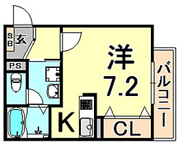 フル　パイン　エスティー  ｜ 兵庫県尼崎市富松町２丁目（賃貸アパート1R・2階・27.01㎡） その2