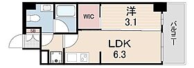 ヴェール尼崎城  ｜ 兵庫県尼崎市北城内（賃貸マンション1LDK・2階・25.24㎡） その2