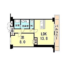 兵庫県西宮市松下町（賃貸マンション1LDK・2階・51.30㎡） その2