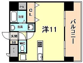 ラ・トリニテ・カルム  ｜ 兵庫県西宮市田代町（賃貸マンション1K・3階・29.68㎡） その2