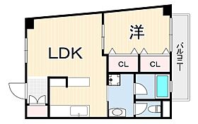 ヴィレッジコート  ｜ 兵庫県尼崎市金楽寺町２丁目（賃貸マンション1LDK・2階・40.60㎡） その2