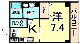 ボヌール伊丹  ｜ 兵庫県伊丹市船原２丁目（賃貸マンション1K・3階・24.76㎡） その2