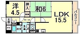 ハイネスAONO  ｜ 兵庫県尼崎市猪名寺２丁目（賃貸マンション2LDK・3階・60.00㎡） その2