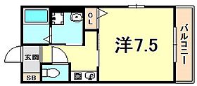 兵庫県西宮市名次町（賃貸アパート1K・1階・27.00㎡） その2